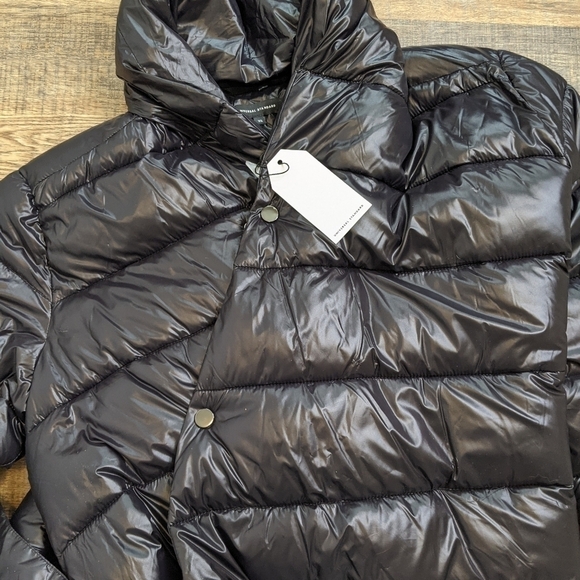 UNIVERSAL Standard Black Kanda Puffer Coat Jacket womens size XS NWT - Picture 9 of 12
